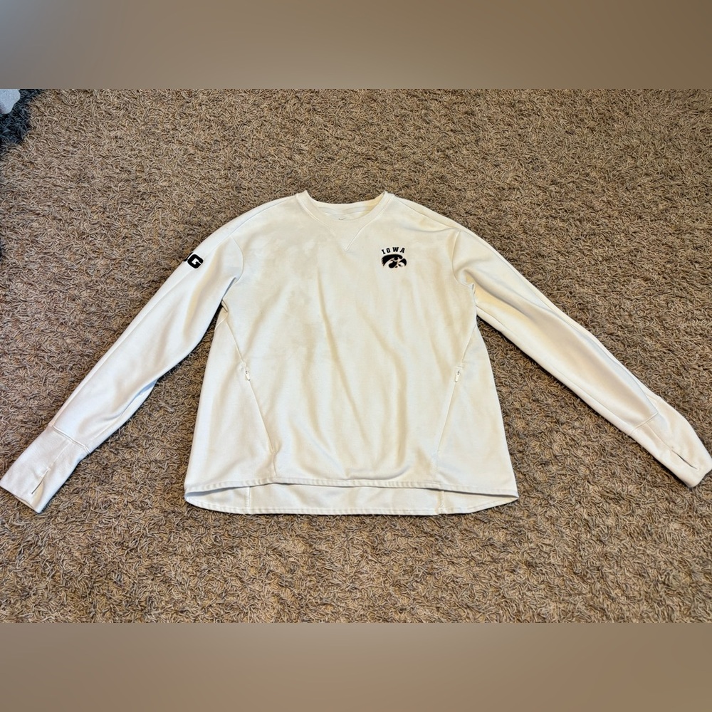 Nike University of Iowa Crewneck | Size M | White